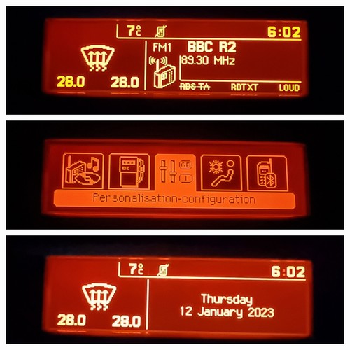 Peugeot 407 2004 2010 - 2004-2010, display