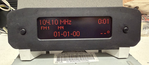Peugeot 206 three line display - peugeot,